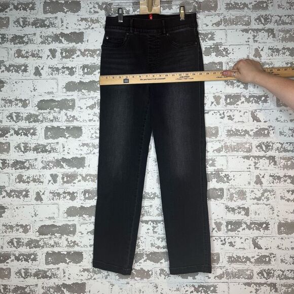 Spanx | women black straight leg denim jeans - Picture 6 of 10